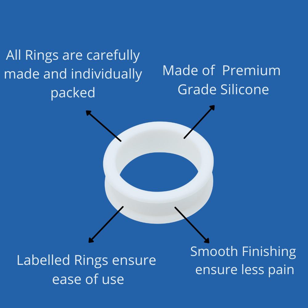 Zealflo Phimosis Treatment Rings for Foreskin Stretching at Home