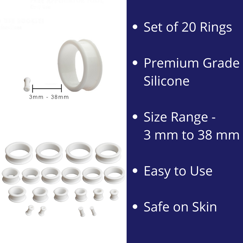 Zealflo Phimosis Treatment Rings for Foreskin Stretching at Home